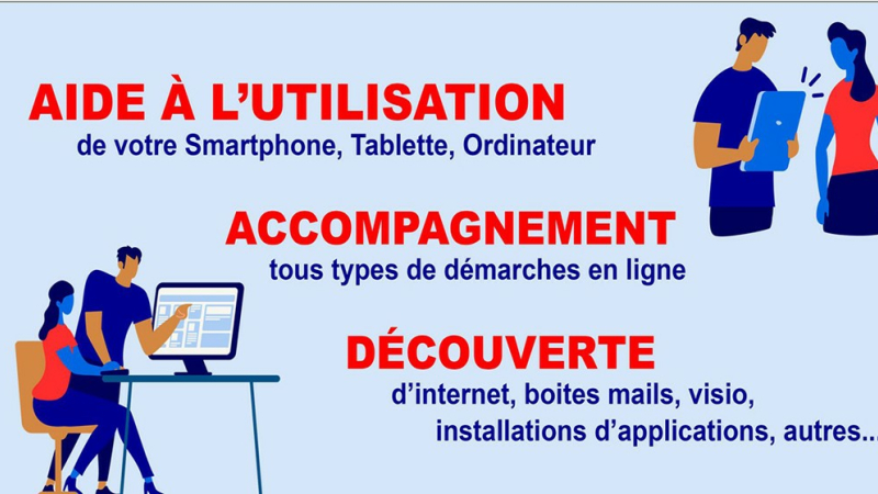 Des ateliers numériques dans votre mairie