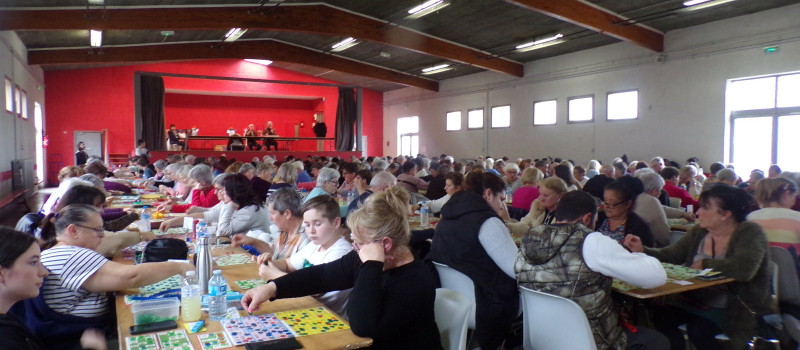 Le loto organisé par le Club Bon Accueil a remporté un vif succès !