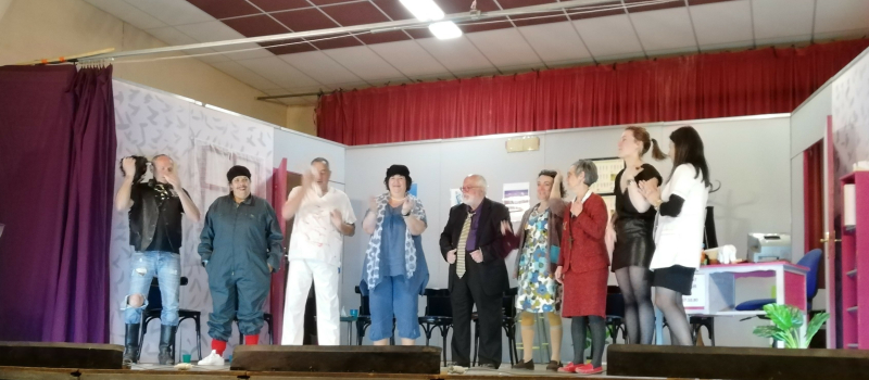 Salle garnie pour « Sale attente »