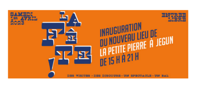 La Fête de fin de chantier de La Petite Pierre, c'est samedi 1er avril !