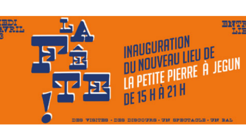 La Fête de fin de chantier de La Petite Pierre, c'est samedi 1er avril !