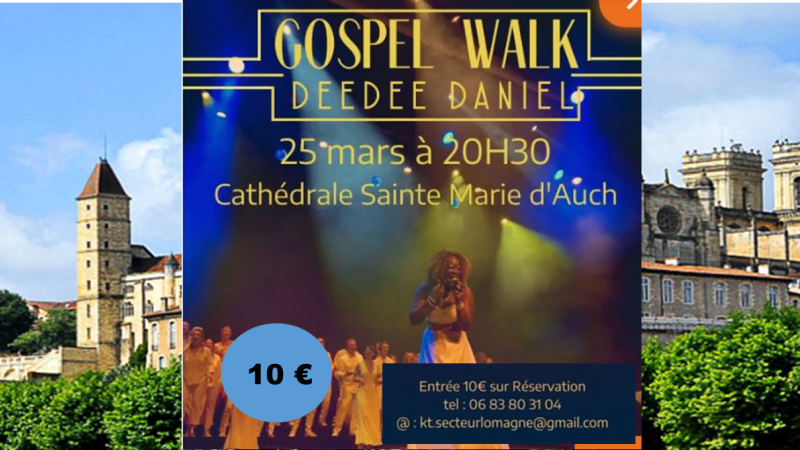 samedi 25 mars Concert exceptionnel à la cathédrale d'Auch