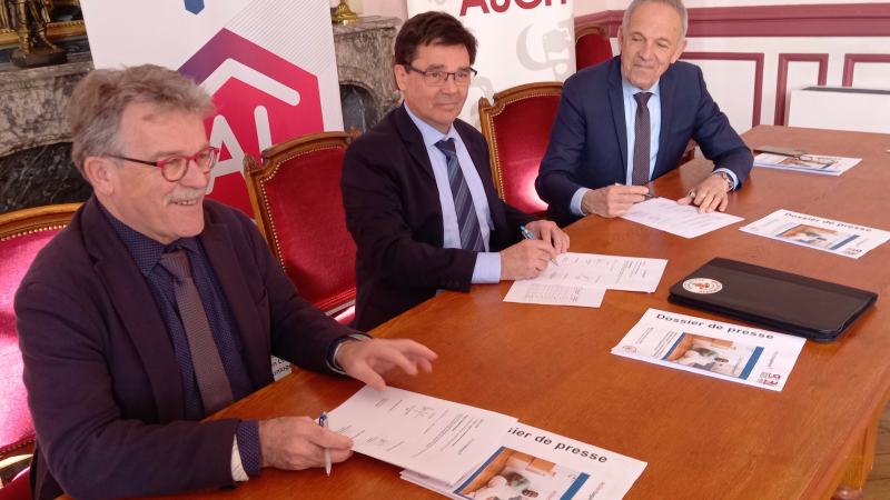 Action Logement renouvelle sa convention avec Auch pour un montant de 7,5 millions
