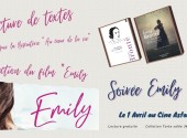 Soirée Emily Brontë: Quand l'auteure devient l'héroïne
