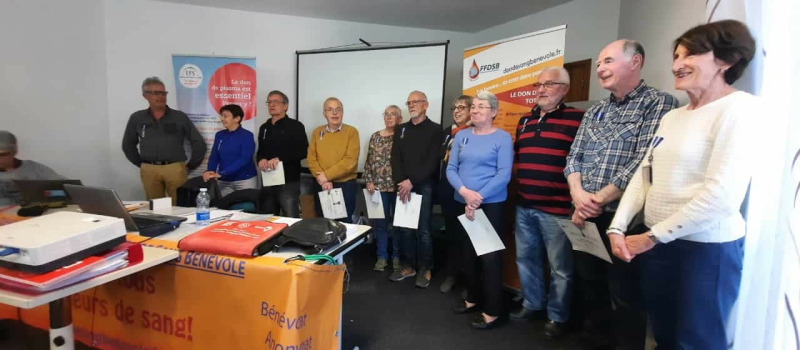 Assemblée générale de l'Union Départementale des Associations pour le Don de Sang Bénévole du Gers : continuer à mobiliser !