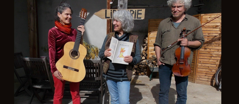 Samedi 1er avril Maïa Alonso, auteure gersoise , dédicacera son nouveau livre à la librairie la Buissonnière