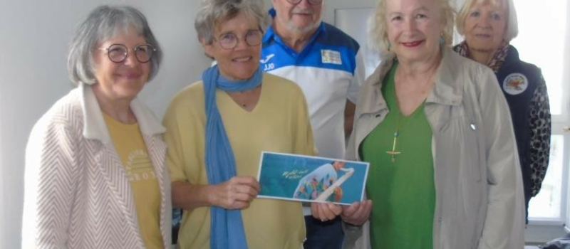 Le CRSA ( club de retraités sportifs auscitains) fête sa 700 ème adhérente