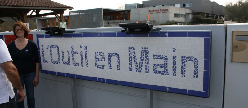 L'outil en main s'affiche !