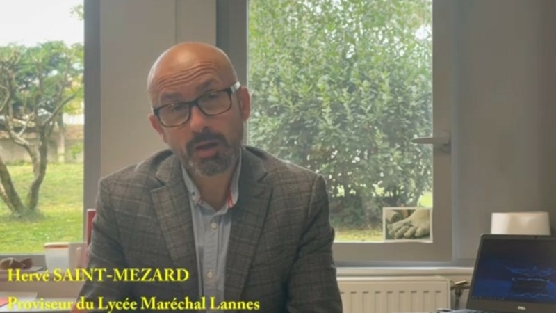 Entretien avec Hervé Saint Mézard, proviseur à la cité scolaire Maréchal Lannes