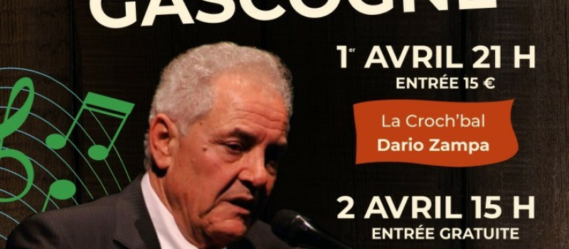 On chante l'Italie et la Gasogne ce weekend