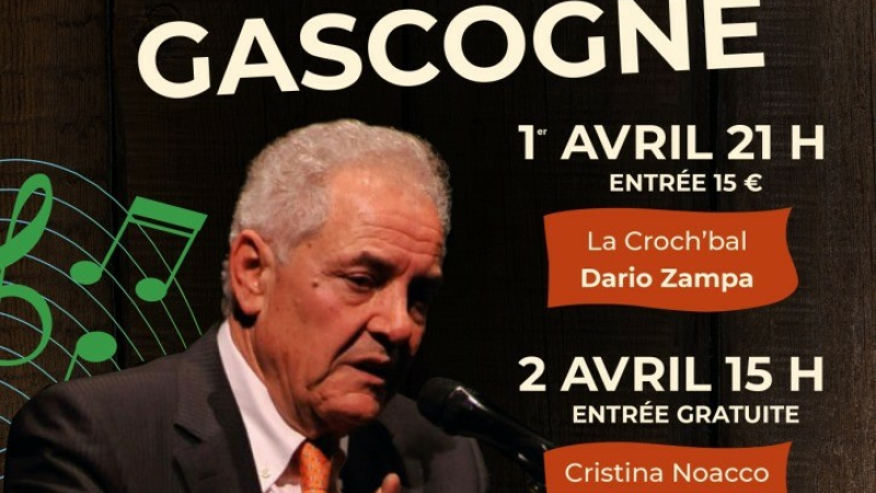 On chante l'Italie et la Gasogne ce weekend