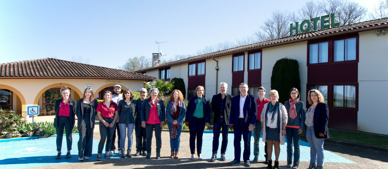 Le 1er avril, l'hôtel-restaurant Solenca, à Nogaro, change de propriétaire