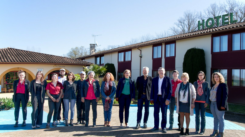 Le 1er avril, l'hôtel-restaurant Solenca, à Nogaro, change de propriétaire