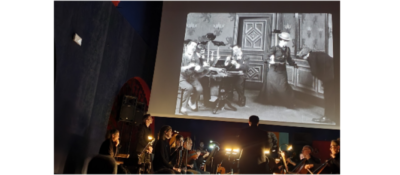 Beau succès pour les deux ciné-concerts organisés par Musique de Chambre dans le Gers