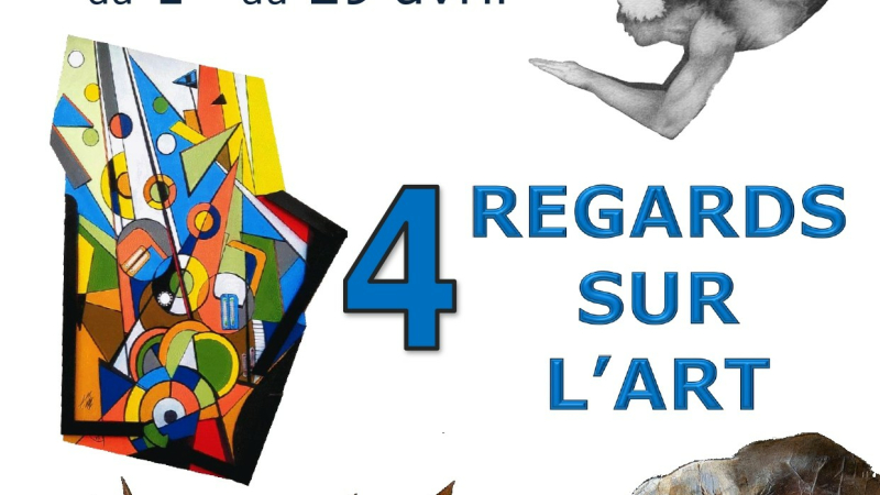 " 4 Regards sur l'Art " une nouvelle exposition au Musée Campanaire.