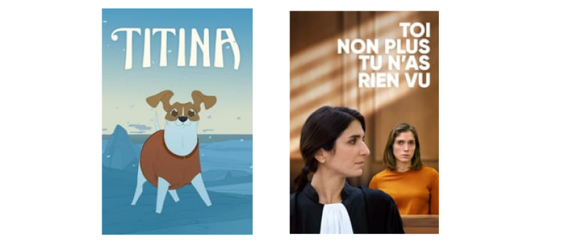 Animation et drame au cinéma mercredi
