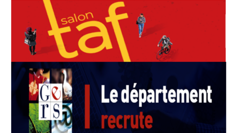 Le Département informe et recrute au salon TAF à Auch