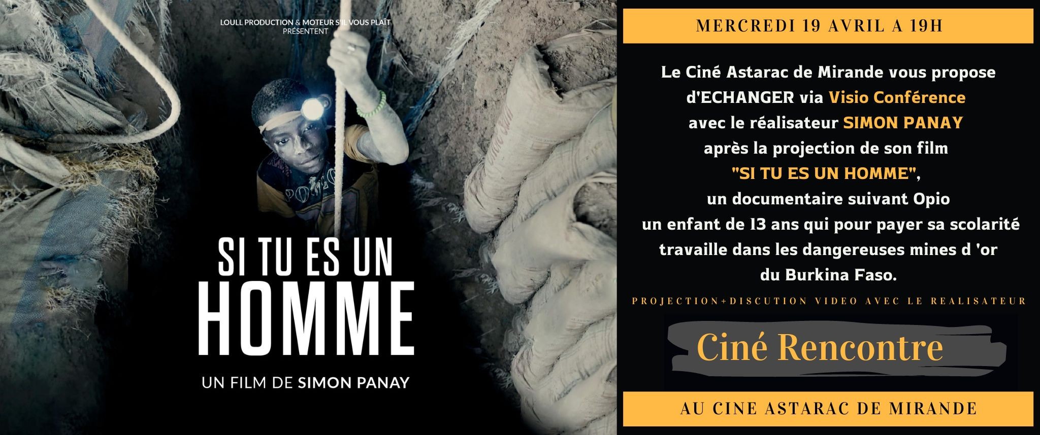 Cinéma engagé: Enfance dans les Mines d'or d'Afrique