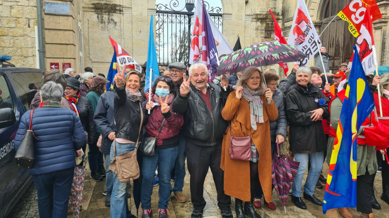 Réforme des retraites : Débuts timides pour les Condomois