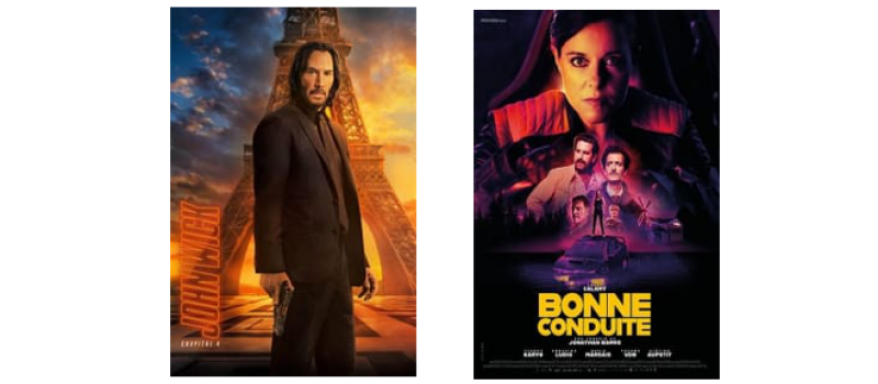 Action et comédie au cinéma dimanche