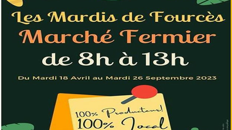 Le marché de Fourcès se met à l'heure d'été