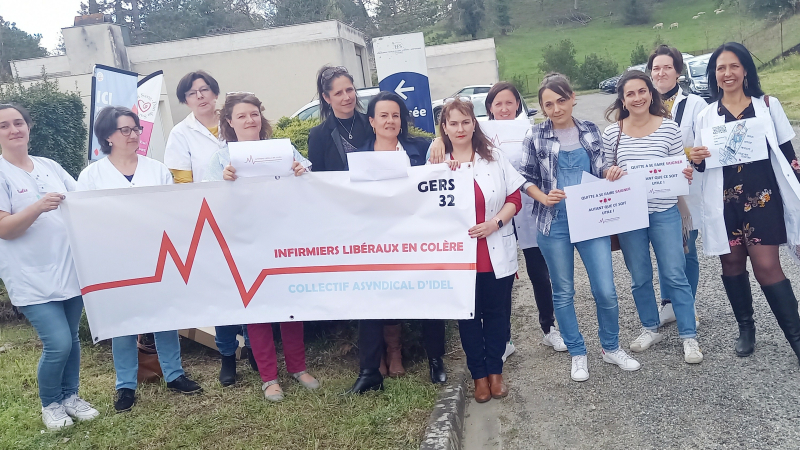 Les infirmiers et infirmières libéraux sont en colère