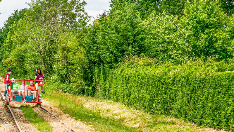 Le vélo-rail de Nogaro est ouvert tous les jours jusqu'au 8 mai