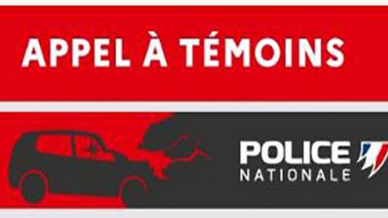 Appel à témoin suite à accident de la circulation