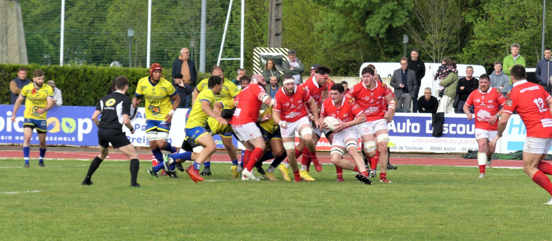 Rugby, nationale 2 : Le RC Auch au bout du suspens se qualifie pour les quarts de finale