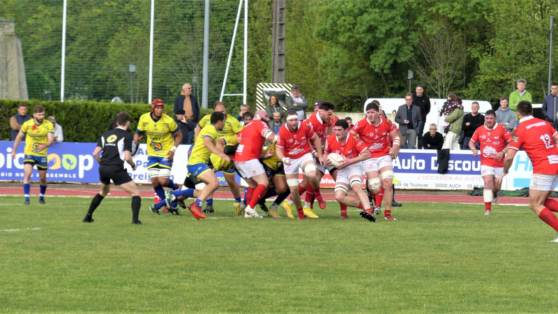 Rugby, nationale 2 : Le RC Auch au bout du suspens se qualifie pour les quarts de finale