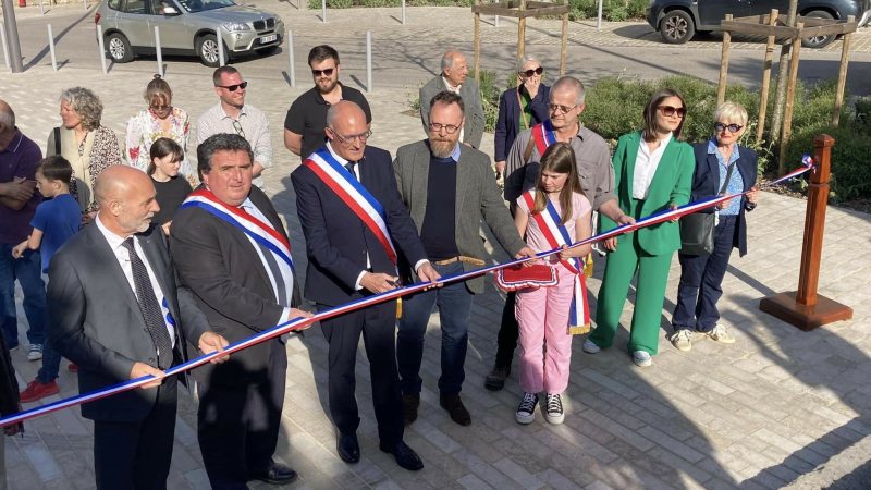 Les nouvelles allées inaugurées en beauté