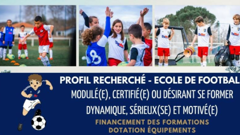 Le FCM recrute des éducateurs.