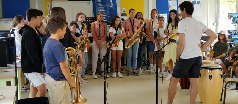 Collège de Marciac : un concert à l'Astrada en clôture d'une journée sport, défense, mémoire et musique