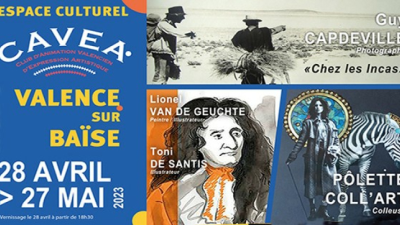 Coup d'envoi de la saison des expositions à la Cavéa