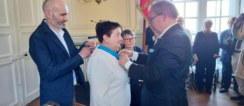 Christiane Pieters, Commandeur de l’Ordre National du Mérite