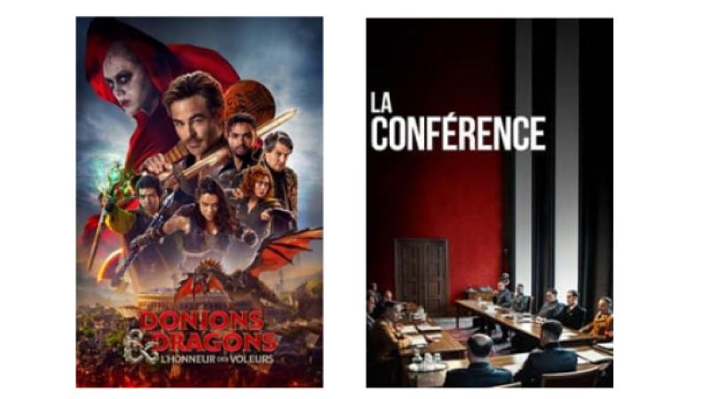 Aventure et drame historique au cinéma mercredi
