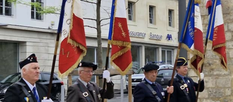 Cérémonie en hommage aux victimes et héros de la déportation.