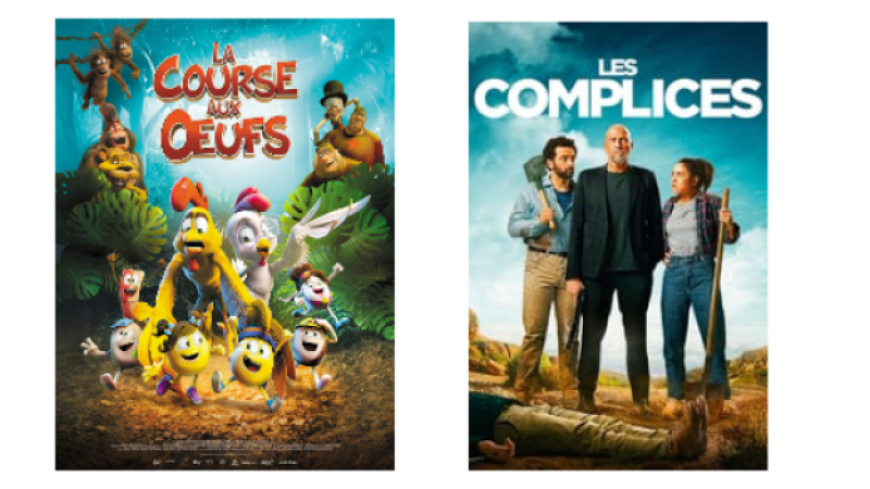 Animation et comédie au cinéma vendredi