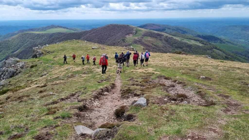 Randonnées dans le Cantal avec La Marmotte Gersoise