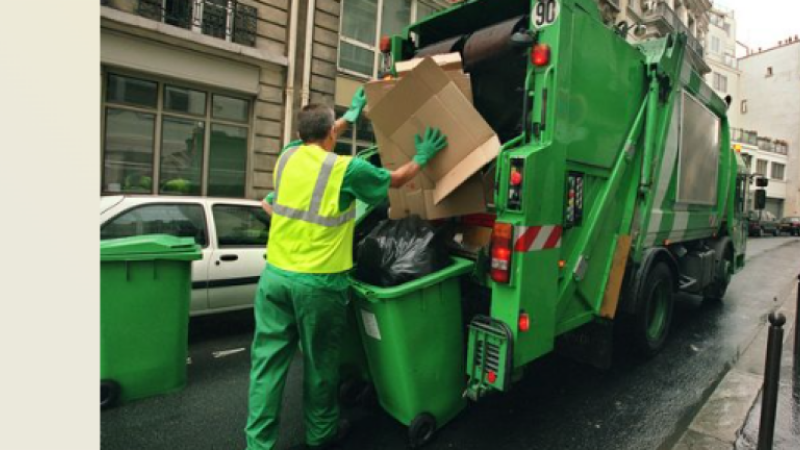 Report de la collecte des ordures ménagères du 8 mai