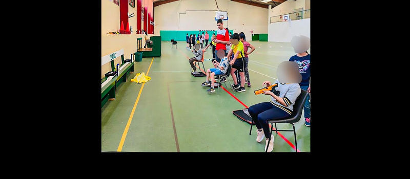 Journée de sport paralympique organisée par l'école du Houga