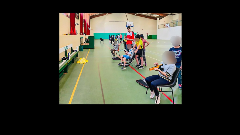 Journée de sport paralympique organisée par l'école du Houga