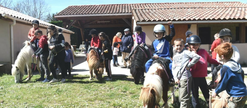 Une journée merveilleuse au poney club