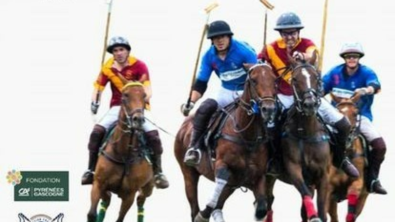 1er tournoi du Polo-Club de Gascogne le week-end des 13 et 14 mai, à Pauilhac