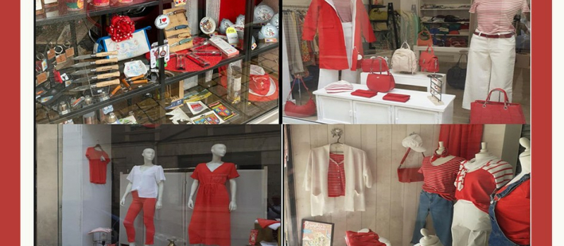 Tous en rouge et blanc