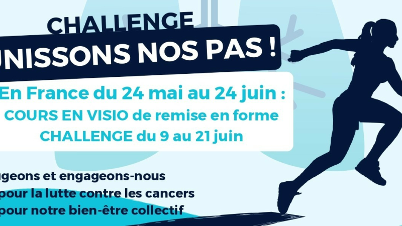 Challenge "Unissons nos pas" : inscrivez-vous !