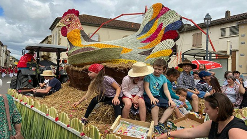 Traditionnelle fete des fleurs