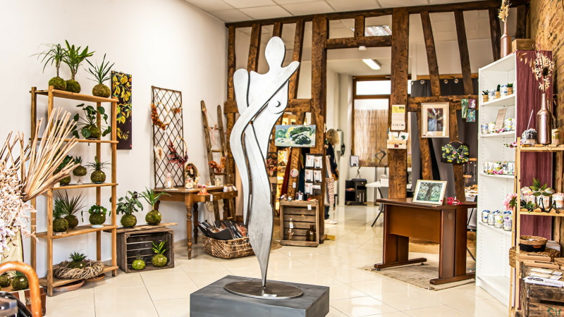 Ouverture d'une boutique éphémère d'artistes à Nogaro
