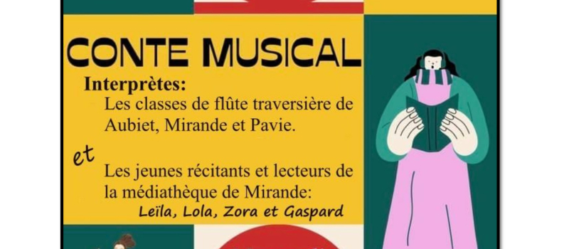 Conte Musical par la médiathèque