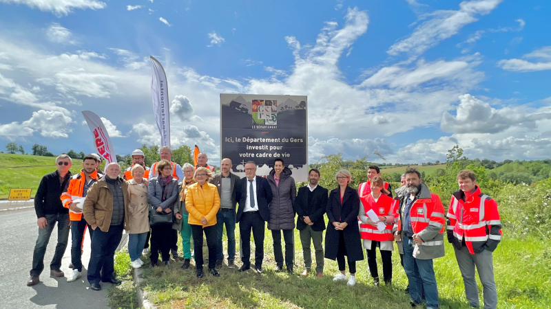 Feu vert pour les premiers travaux de la piste cyclable, Auch-Aubiet